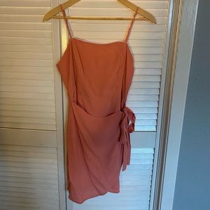 Coral mini dress from Forever 21